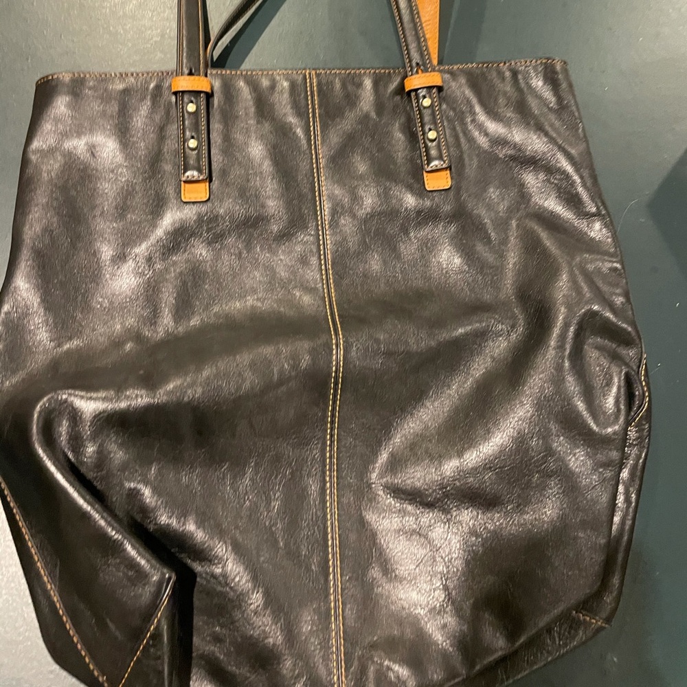 VEra Bradley leather tote